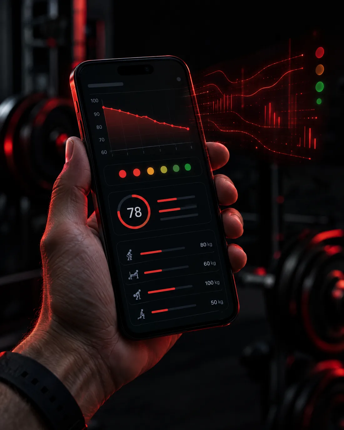 L'app Stradella Fitness sul telefono
